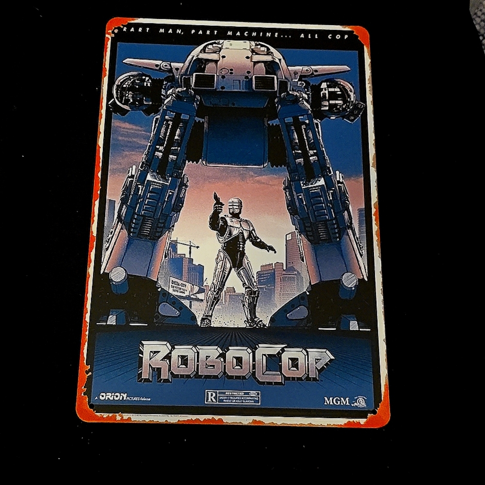RoboCop Decorative Aluminum Sign